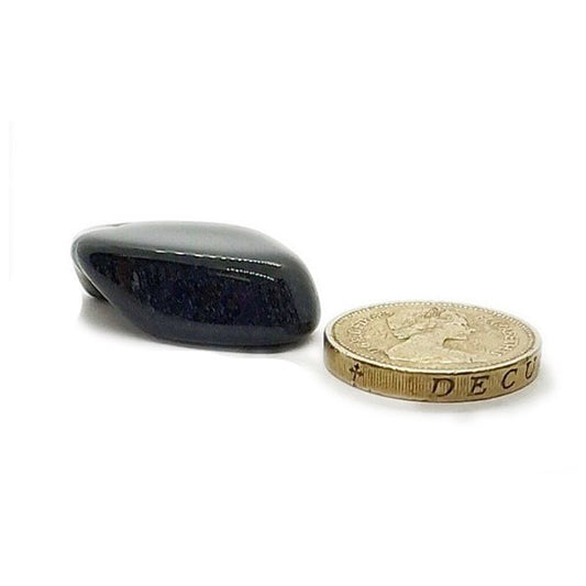Blue Tiger Eye Polished Tumblestone Healing Crystal