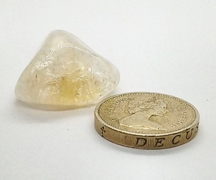 Citrine Polished Tumblestone Healing Crystal