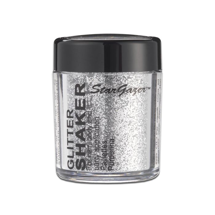 Stargazer Silver Face, Eyes, Hair Glitter Shaker