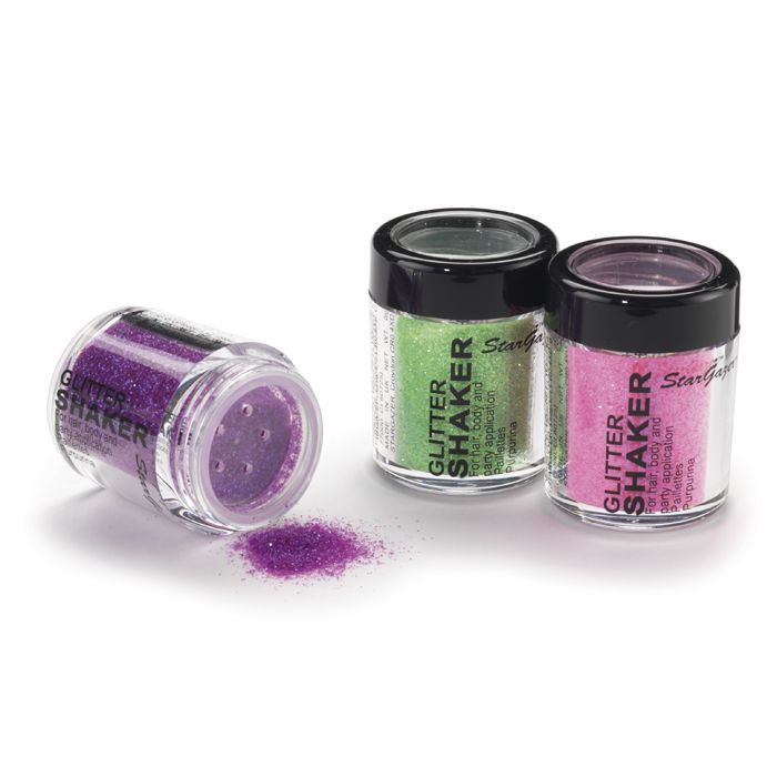 Stargazer Multi Coloured UV Reactive Face, Eyes, Hair Glitter Shakers