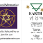 Zodiac Earth Element Crystal Tumblestone Gift Set - GothandAlternative