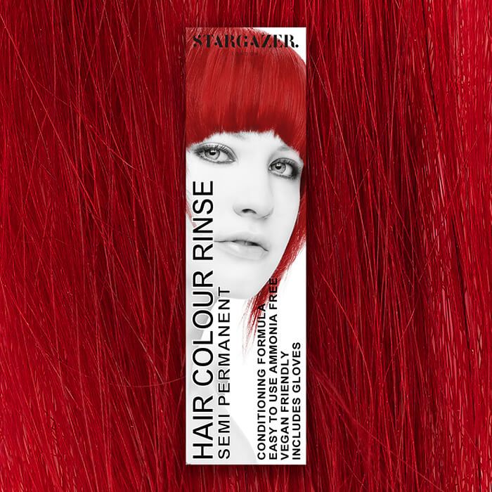 Stargazer Foxy Red Semi Permanent Hair Colour