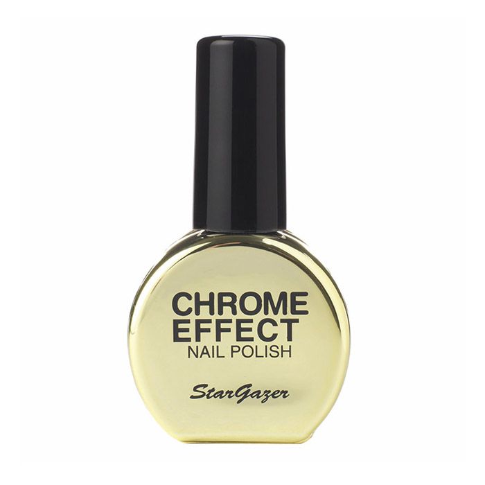 Stargazer Gold Chrome Effect Metallic Nail Polish Mirror Finish