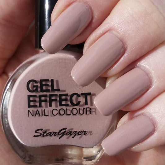 Stargazer Gel Effect Nail Polish Extra Glossy Mink Beige