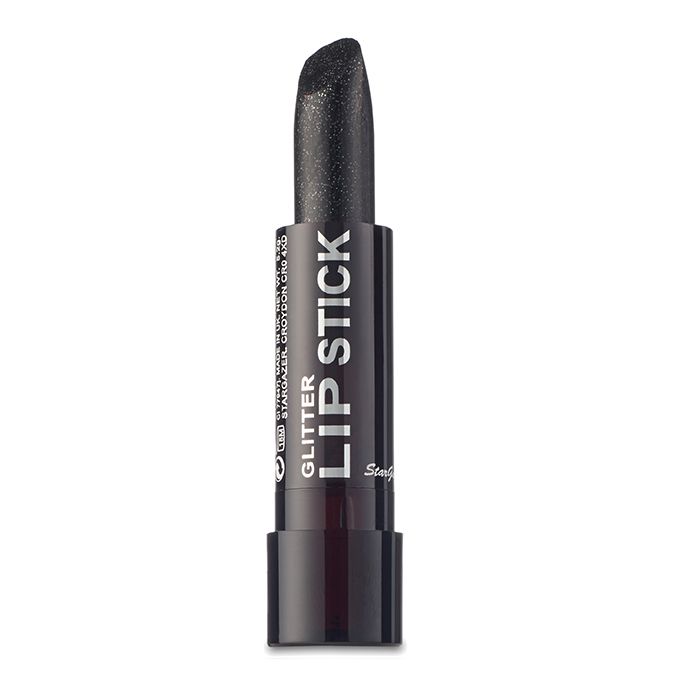 Stargazer Black Sparkling Glitter Lipstick